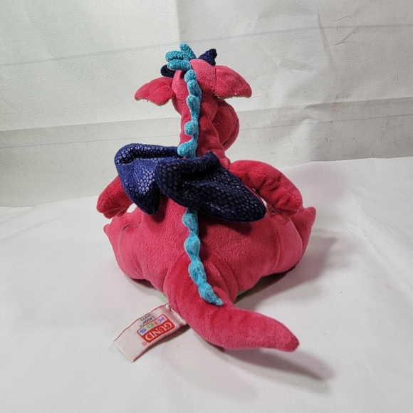 GUND Kids Colorful Dragon "Ladon" Plush 8" Sitting - Picture 3 of 12